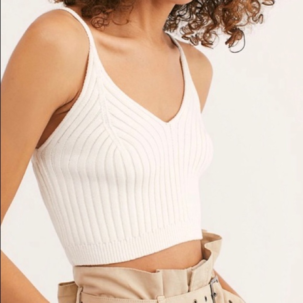 Free People Corset Detail Swit Cami